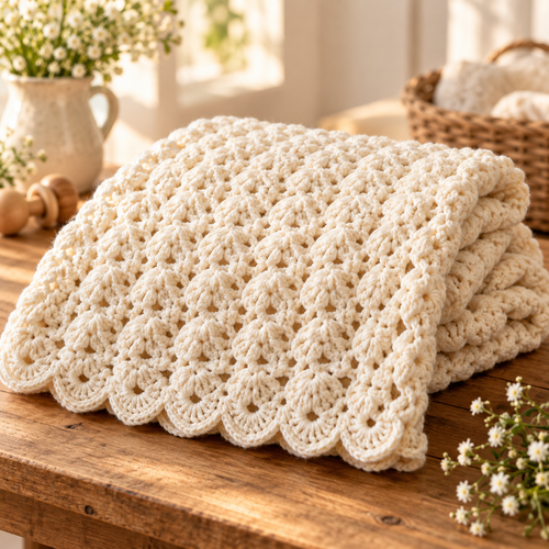Cozy Baby Blanket crochet design